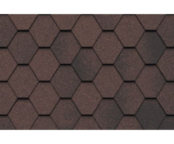 Мягкая кровля Икопал Плано Антик Коричневый