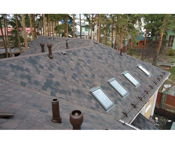 Мягкая кровля Икопал Плано Антик Коричневый