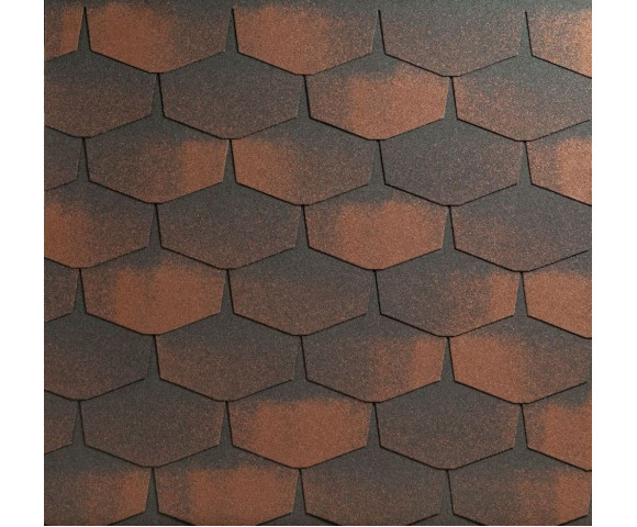 Мягкая кровля Катепал Forte Тибет