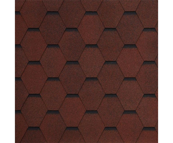 Мягкая кровля Тегола Comfort Garda Rosso 409