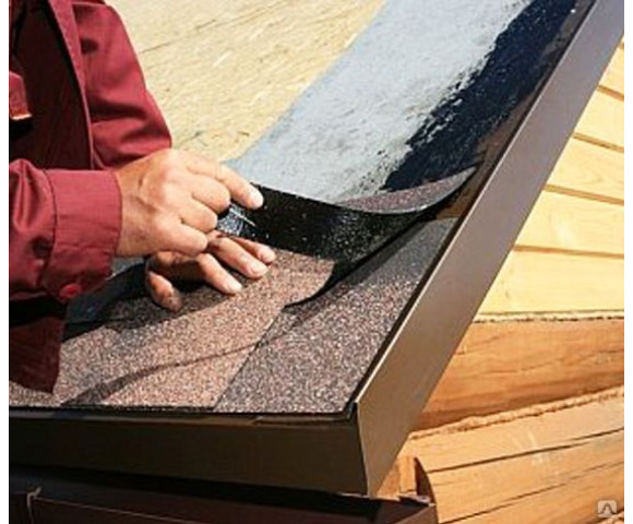 Торцевая планка для гибкой черепицы полиэстер