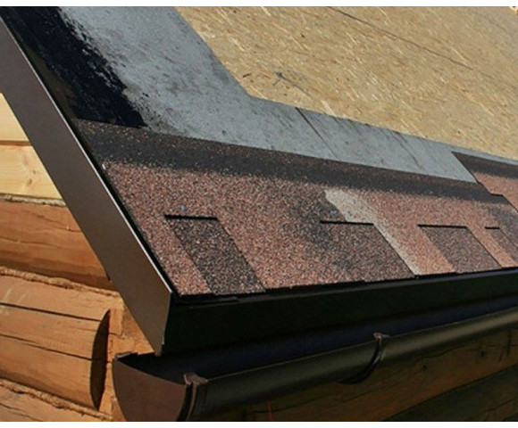 Торцевая планка для гибкой черепицы полиэстер