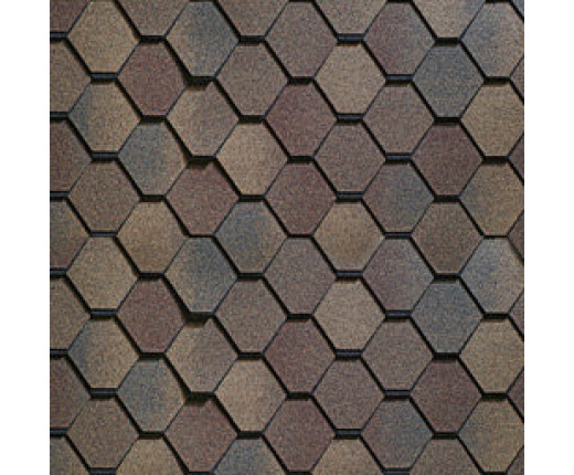 Гибкая черепица Технониколь Shinglas Вестерн Прерия