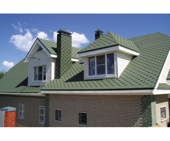 Мягкая кровля Икопал Плано Тема Зеленый лес