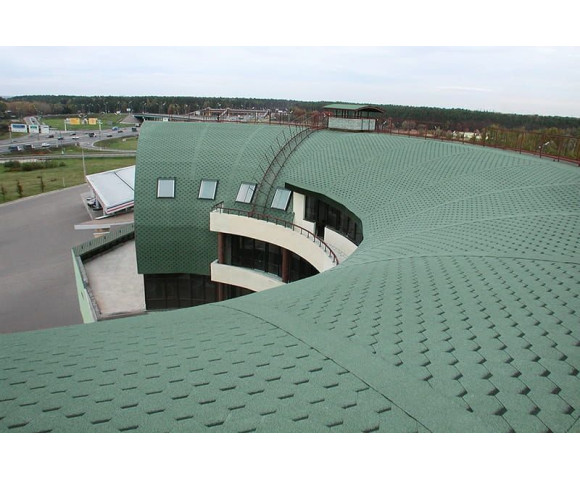 Мягкая кровля Икопал Плано Тема Зеленый лес