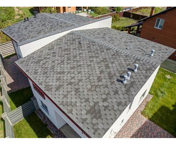 Финская черепица Shinglas Соната Серый