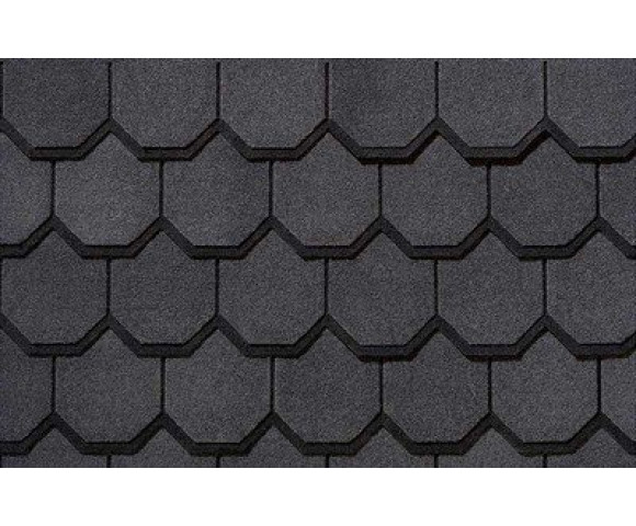 Гибкая черепица Certainteed Carriage House black pearl