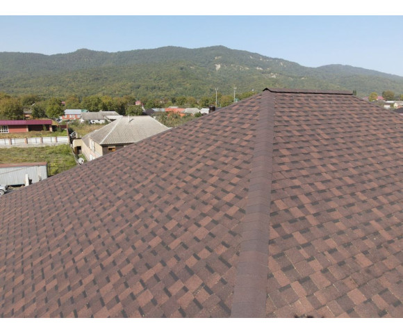 Ламинированная черепица Docke Dragon Premium Зрелый каштан