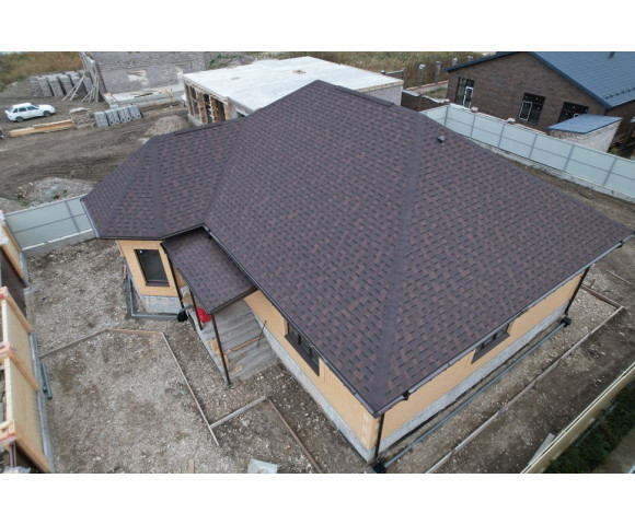 Ламинированная черепица Docke Dragon Premium Зрелый каштан