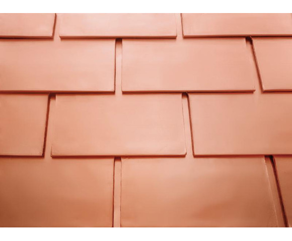 Медная гибкая черепица Haussman Rechteck Plus