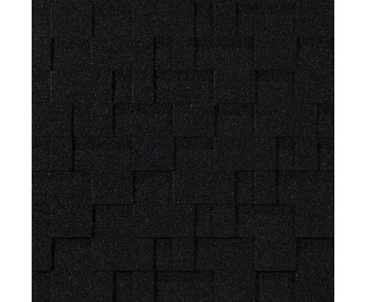 Мягкая кровля Docke Eurasia Лабиринт Черный