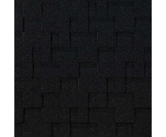 Мягкая кровля Docke Eurasia Лабиринт Черный