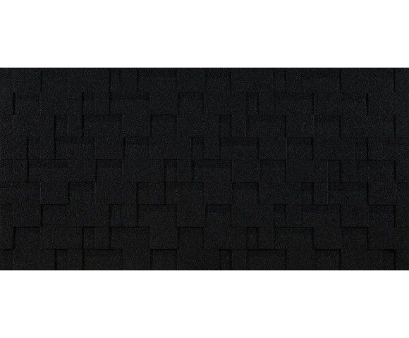 Мягкая кровля Docke Eurasia Лабиринт Черный