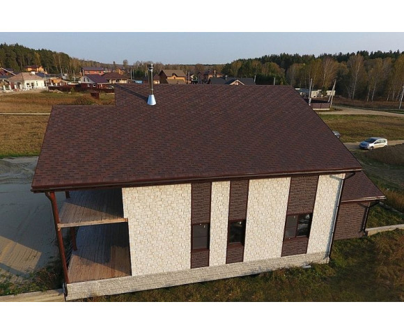 Мягкая кровля Docke Premium Генуя Зрелый каштан