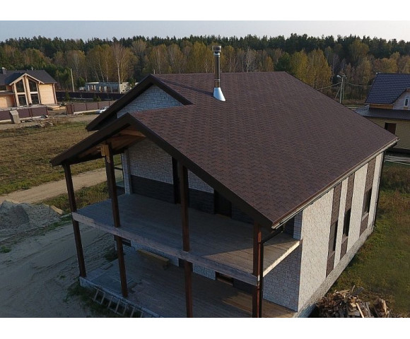 Мягкая кровля Docke Premium Генуя Зрелый каштан