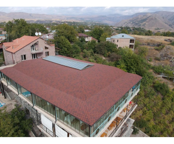 Мягкая кровля Docke Standart Сота Красный