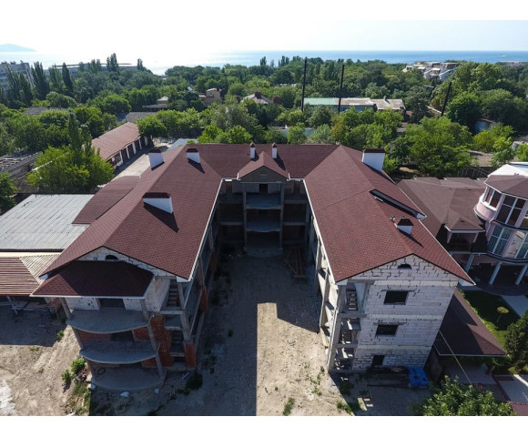 Мягкая кровля Docke Standart Сота Красный