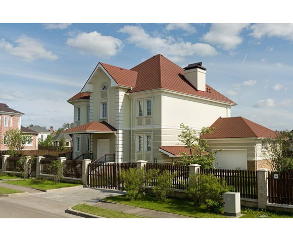 Мягкая кровля Икопал Плано Тема Кирпично-красный