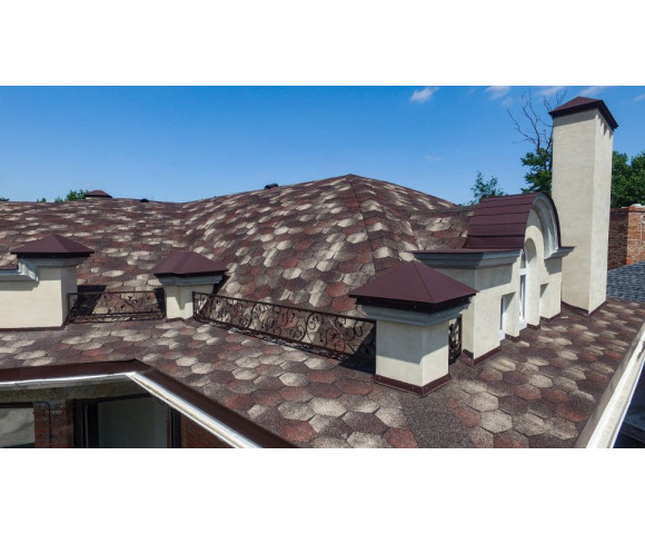 Мягкая кровля Катепал Forte Сахара