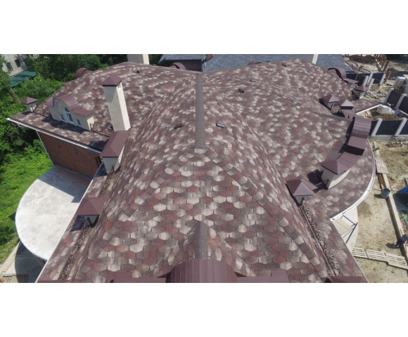 Мягкая кровля Катепал Forte Сахара