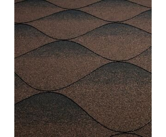Мягкая кровля Керабит S+ Коричневый
