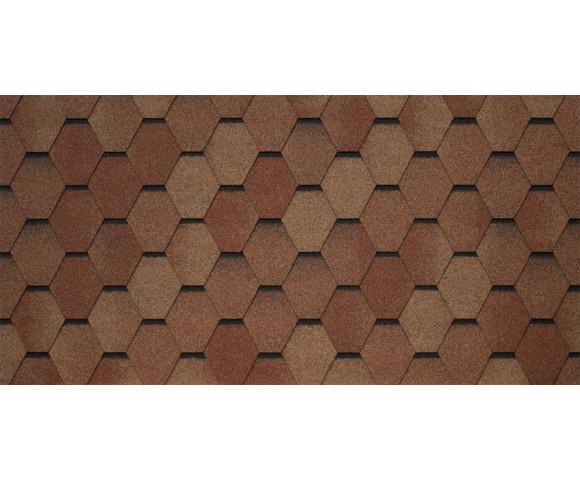 Мягкая кровля Тегола Business Veneto Terracotta 206