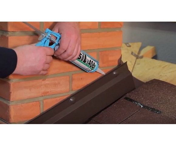 Планка примыкания для гибкой черепицы полиэстер