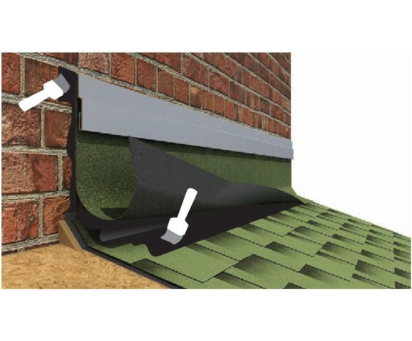 Планка примыкания для гибкой черепицы полиэстер