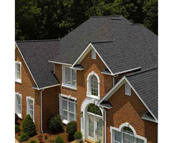 Гибкая черепица Certainteed Landmark moire black