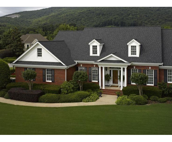 Гибкая черепица Certainteed Landmark moire black