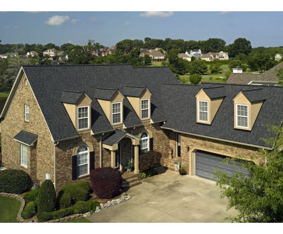 Гибкая черепица Certainteed Landmark moire black