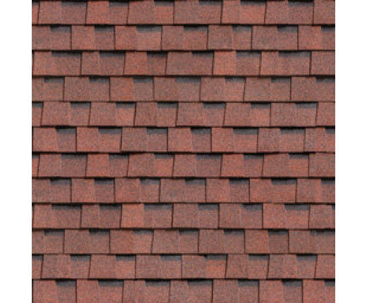 Гибкая черепица Shinglas Ранчо Красный