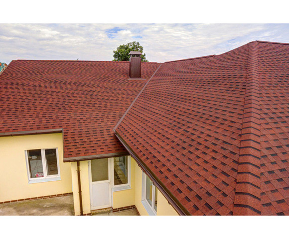 Гибкая черепица Shinglas Ранчо Красный