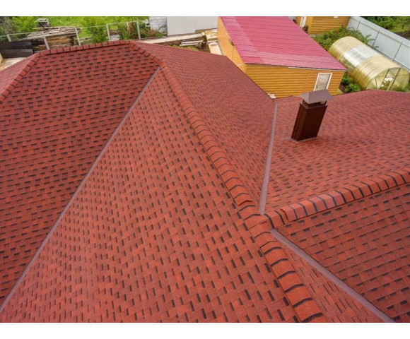 Гибкая черепица Shinglas Ранчо Красный