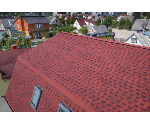 Гибкая черепица Shinglas Ранчо Красный