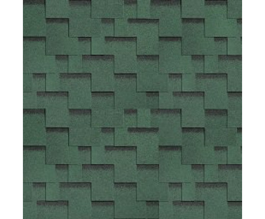 Гибкая черепица Технониколь Shinglas Фокстрот Эвкалипт