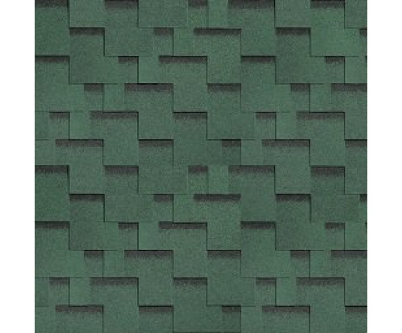 Гибкая черепица Технониколь Shinglas Фокстрот Эвкалипт