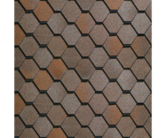 Гибкая черепица Технониколь Shinglas Вестерн Клондайк