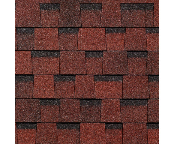 Ламинированная черепица Docke Dragon Europa Красный