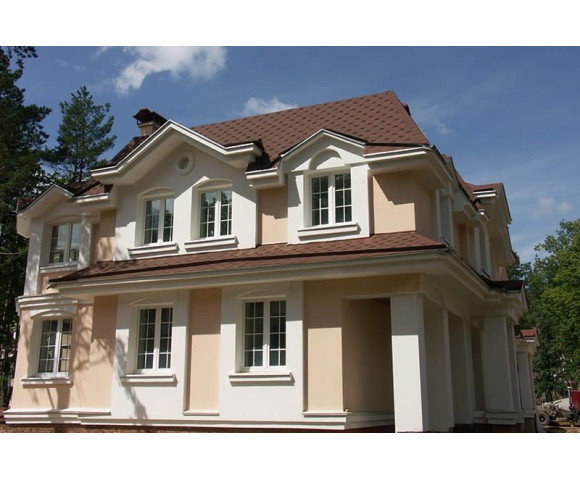 Мягкая кровля Икопал Плано Тема Коричневый