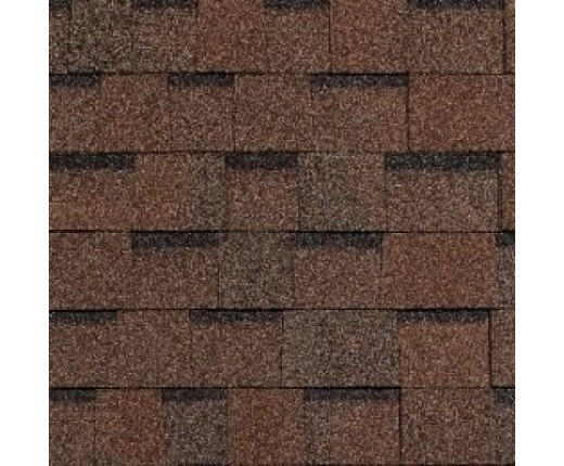 Мягкая кровля Тегола Top Shingle Премьер Темно-коричневый