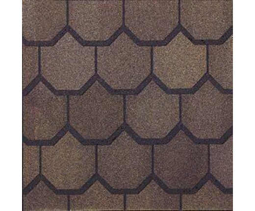 Гибкая черепица Certainteed Carriage House brownstone