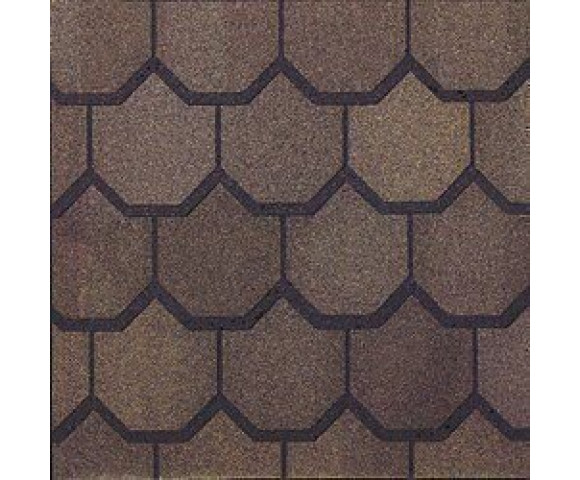 Гибкая черепица Certainteed Carriage House brownstone