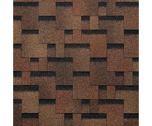 Мягкая кровля Docke Eurasia Лабиринт Светло-коричневый