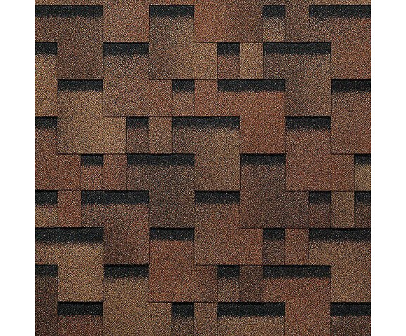 Мягкая кровля Docke Eurasia Лабиринт Светло-коричневый