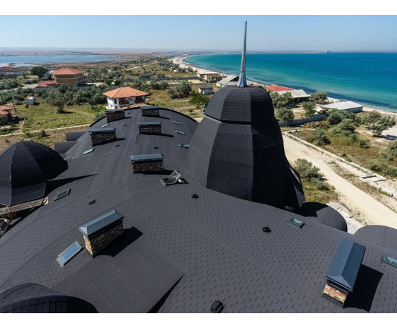 Мягкая кровля Docke Standart Крона Серый