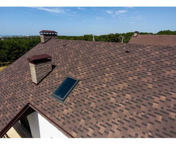 Мягкая кровля Docke Standart Тетрис Коричневый