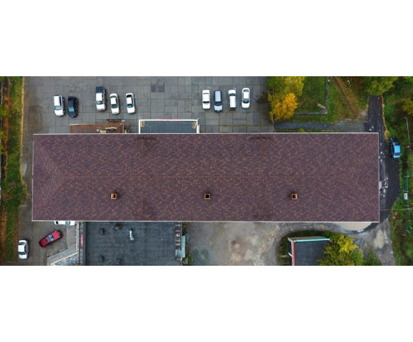 Мягкая кровля Docke Standart Тетрис Коричневый