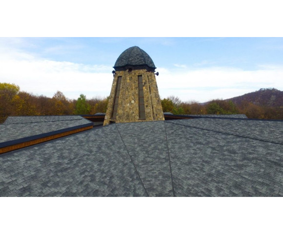 Мягкая кровля Катепал Ambient Серебристый коралл