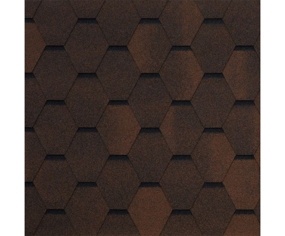 Мягкая кровля Тегола Comfort Garda Marrone 439